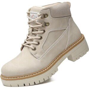 Work Winter Hiking Boots For Women - Womens Snow Outdoor Casual Lace